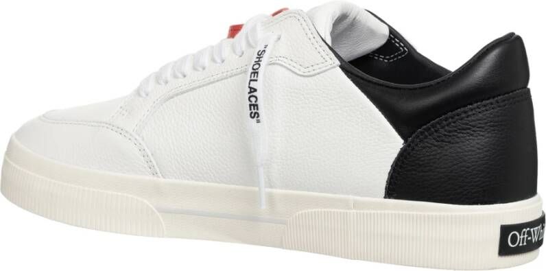 Off White Vulcanized New Low Sneakers White Heren
