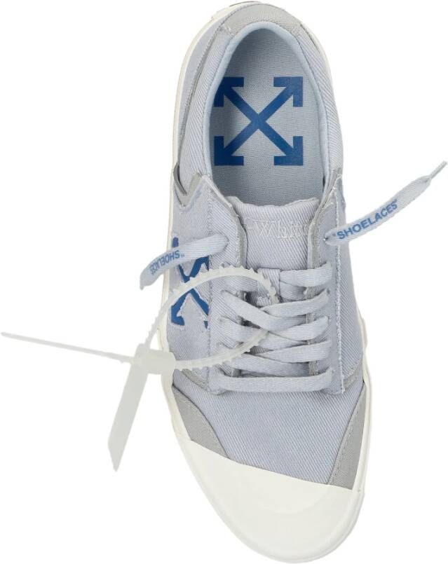 Off White Vulcanized Sneakers