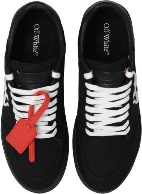 Off White Vulcanized Sneakers Black Heren