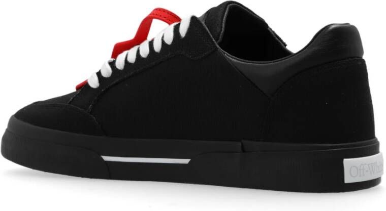 Off White Vulcanized Sneakers Black Heren