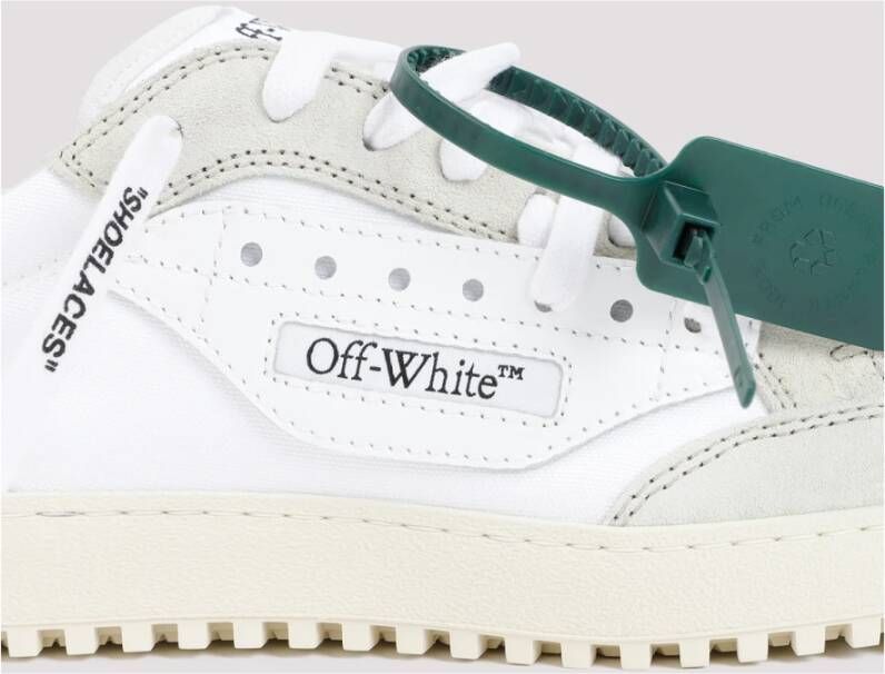 Off White Wit Zwart Sneakers 5.0 White Heren
