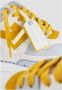 Off White Witte Gele Sneakers met Tonal Pijlen Multicolor Dames - Thumbnail 6