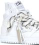 Off White Witte High-Top Sneakers met Tricolor Veters White Dames - Thumbnail 4