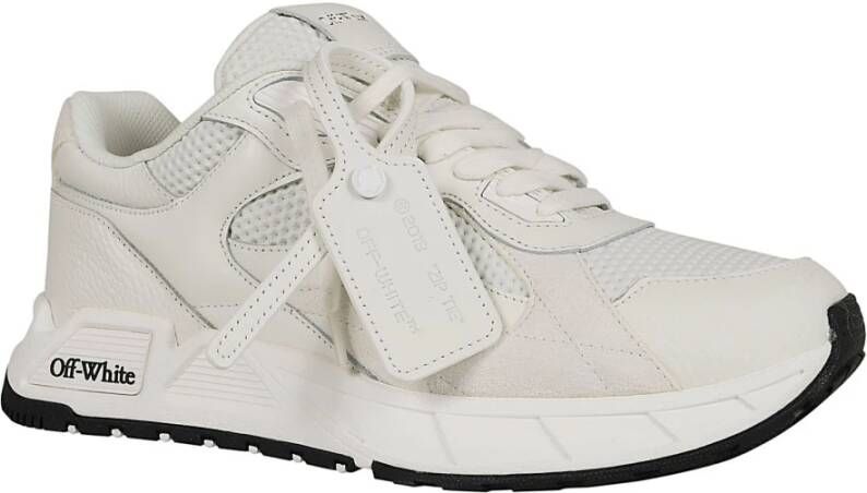 Off White Witte Kick Off Sneakers White Heren