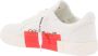 Off White Witte Sneakers met Rode Label en Zwarte Pijlen White Dames - Thumbnail 3