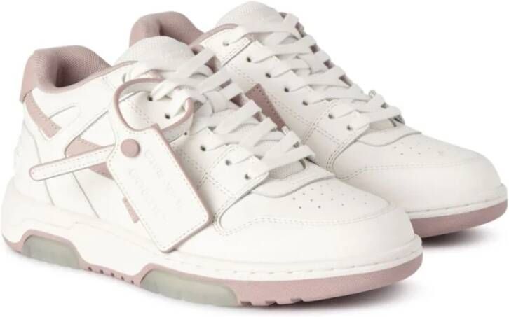 Off White Witte lage sneakers Wit Dames