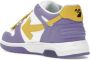 Off White Witte Paarse Gele Sneakers Retro Stijl - Thumbnail 2