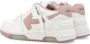 Off White Witte Roze Leren Sneakers Trendy Stijl White Dames - Thumbnail 4