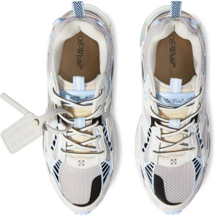 Off White Witte Sneakers voor Mannen Ss25