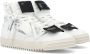 Off White Witte Zwarte Leren Hi-Top Sneakers White Heren - Thumbnail 2