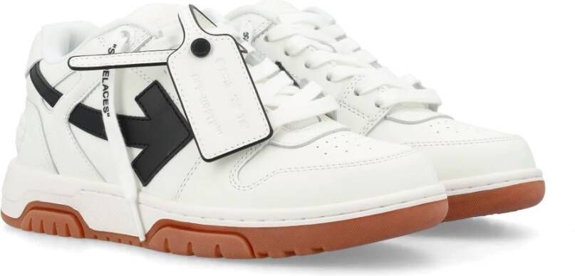Off White Zwarte Sneakers voor Vrouwen White Dames