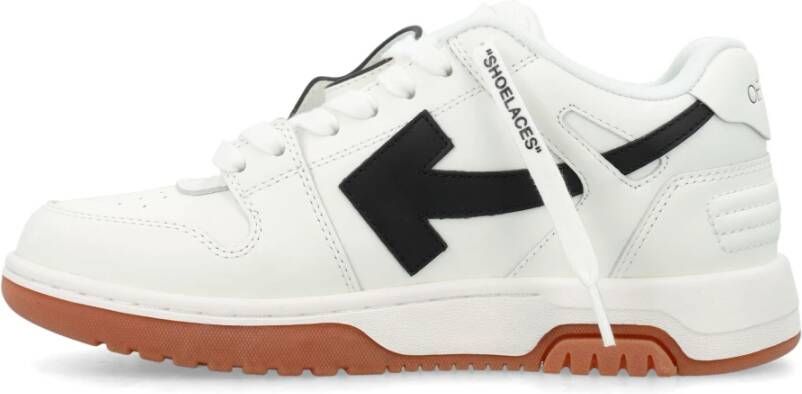 Off White Zwarte Sneakers voor Vrouwen White Dames