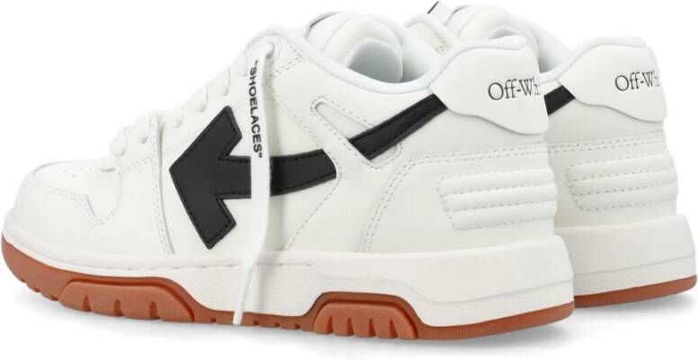 Off White Zwarte Sneakers voor Vrouwen White Dames