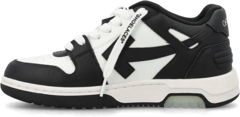 Off White Zwarte Pijlen Veterschoenen Black Heren