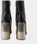 Off-White Spring leren enkellaarzen Zwart - Thumbnail 7