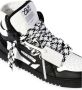 Off White Zwart Witte High Top Sneaker Black Heren - Thumbnail 3