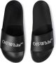 Off White Zwarte Boekachtige Sandalen Black Heren - Thumbnail 5