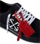 Off White Zwarte Canvas Pijl Geborduurde Sneakers Black Heren - Thumbnail 2
