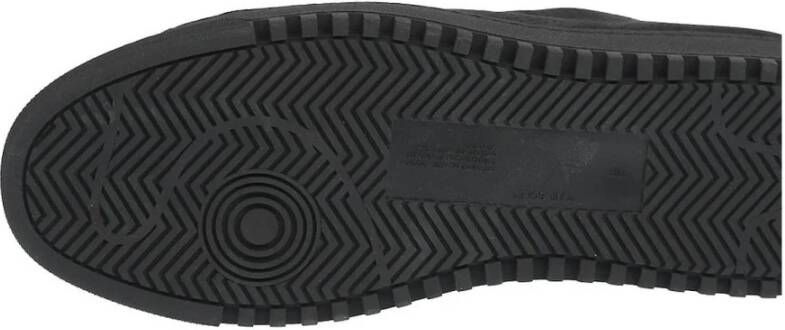 Off White Zwarte leren LowTop Sneakers