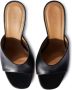 Off-White Jug leren sandalen met sleehak Zwart - Thumbnail 3