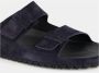 Officine Creative Blauwe Suède Slide Sandalen - Thumbnail 2