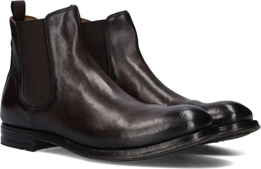 Officine Creative Bruin Leren Chelsea Boots Balance 008