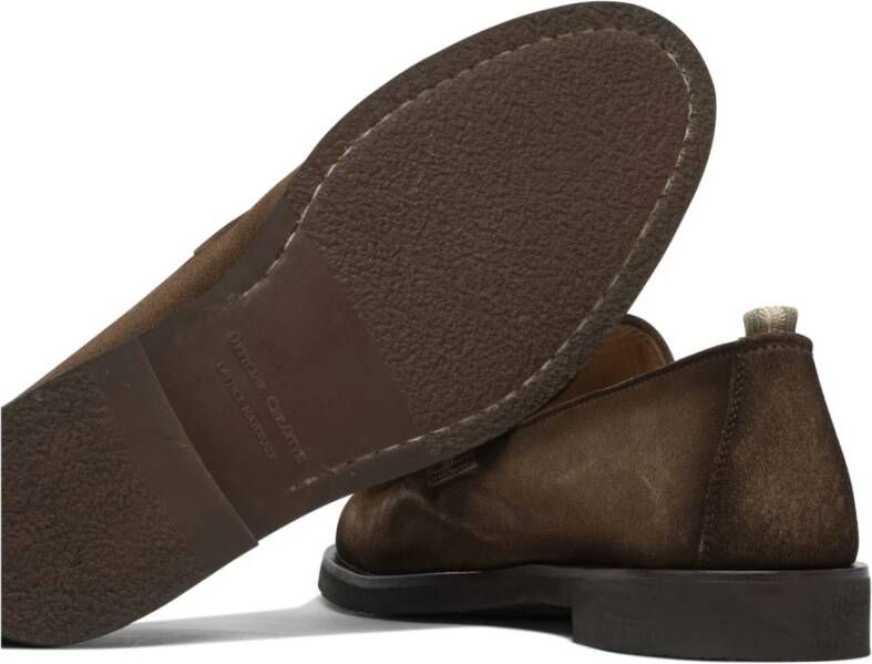 Officine Creative Bruine Loafer Schoenen voor Mannen