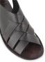 Officine Creative Donkerbruine Leren Geweven Sandalen - Thumbnail 2