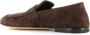 Officine Creative Donkerbruine Suède Loafers Brown Heren - Thumbnail 4