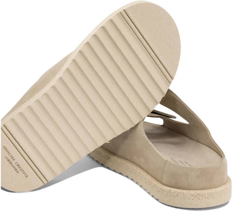Officine Creative Elegante Beige Sandalen voor Vrouwen