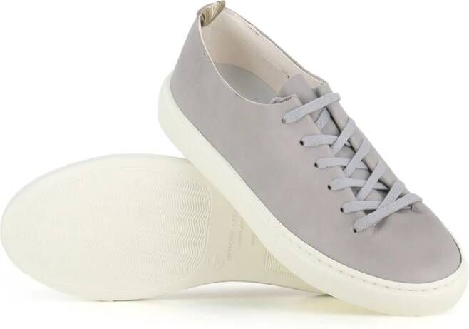 Officine Creative Grijze Leren Sneakers voor Dames Gray Dames