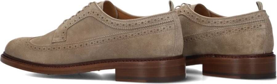 OFFICINE CREATIVE Nette Schoenen Heren Aston Maat: 41 5 Materiaal: Suède Kleur: Beige - Foto 2