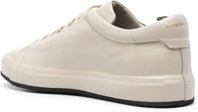 Officine Creative Leren Sneakers Essence Stijl White Heren