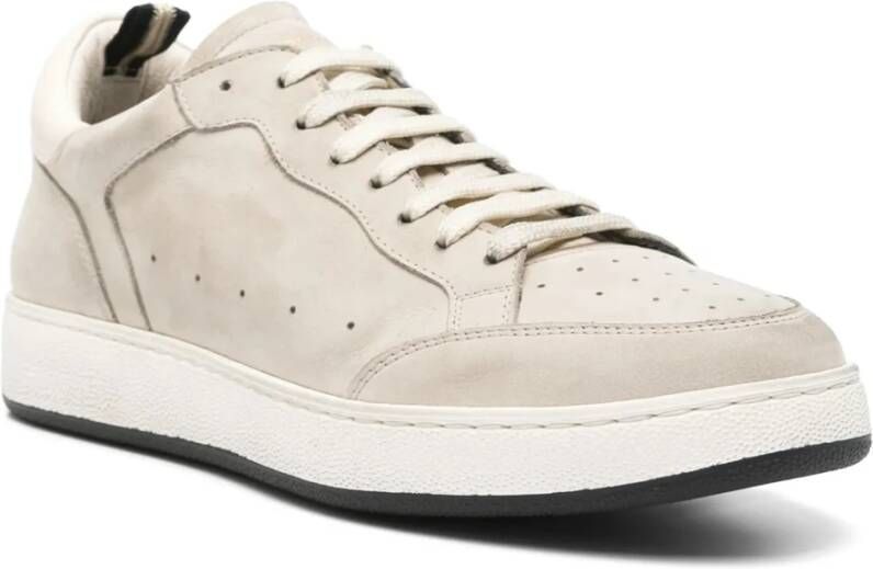 Officine Creative Leren sneakers met uniek ontwerp