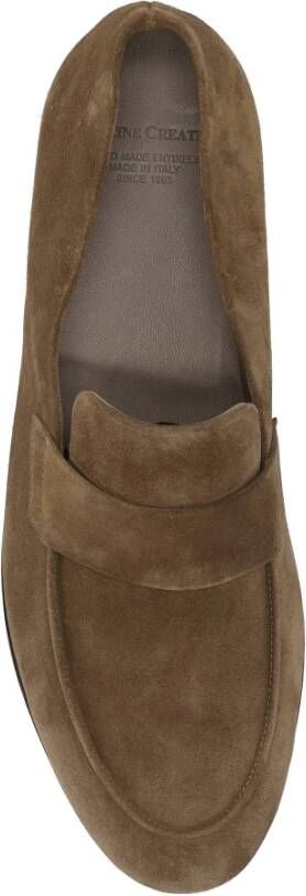 Officine Creative Suède Mocassin Platte Schoenen