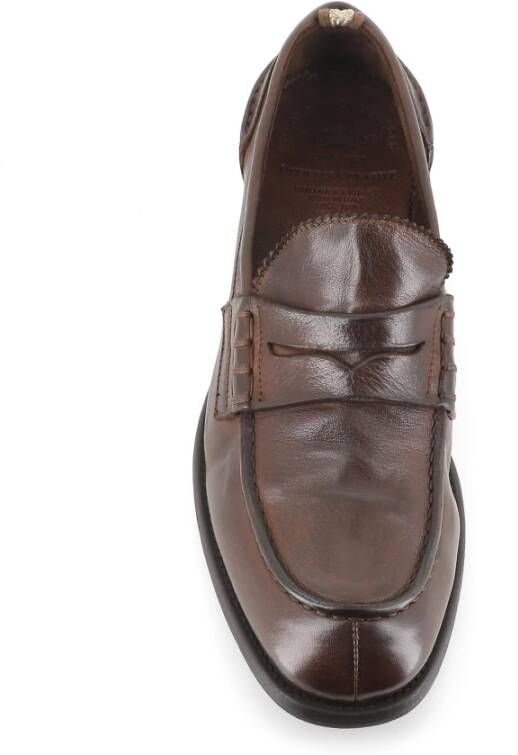 Officine Creative Vintage Leren Sandalen Brown Heren