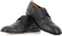 Officine Creative Zwarte leren Derby platte schoenen Black Heren - Thumbnail 2