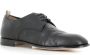 Officine Creative Zwarte leren Derby platte schoenen Black Heren - Thumbnail 3