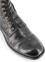 Officine Creative Zwarte leren enkellaarzen met elastische veters - Thumbnail 2