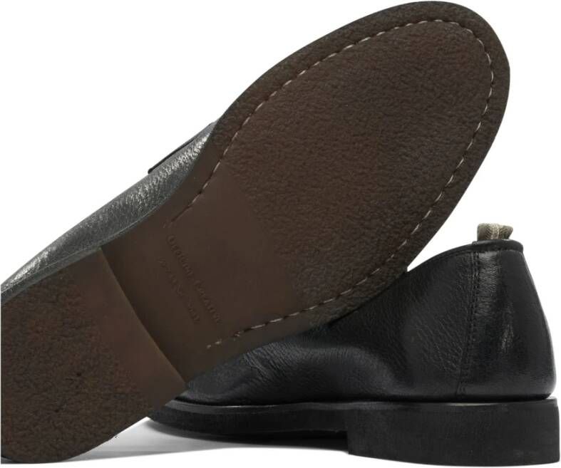Officine Creative Zwarte Loafer Schoenen voor Mannen