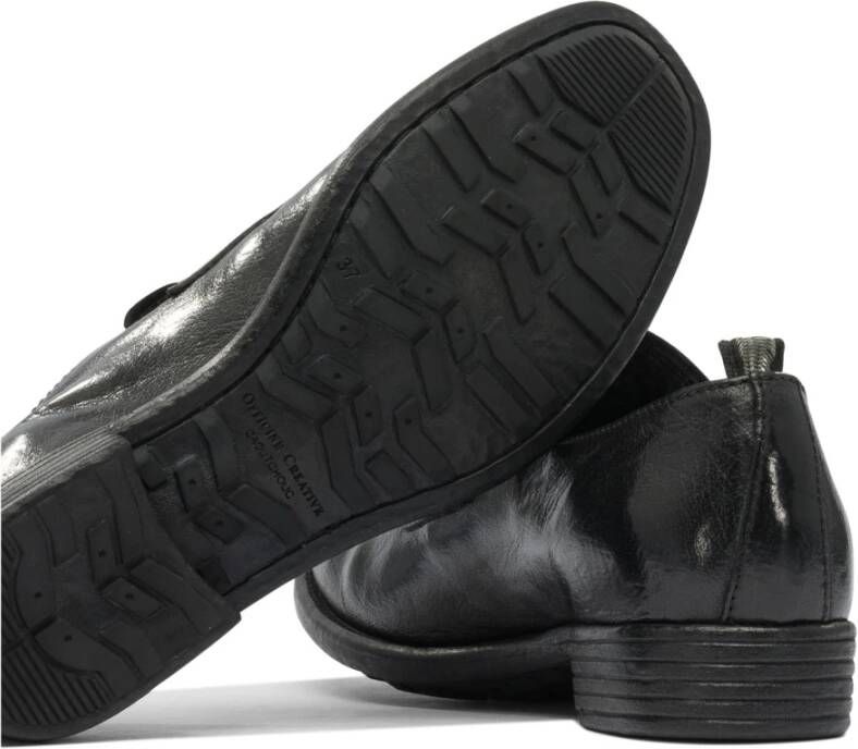Officine Creative Zwarte Loafer Schoenen voor Vrouwen