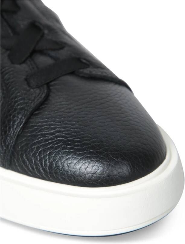 Officine Creative Zwarte Sneakers met Witte Zool