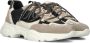 Omoda Beige Lage Sneakers met Chunky Zool - Thumbnail 3