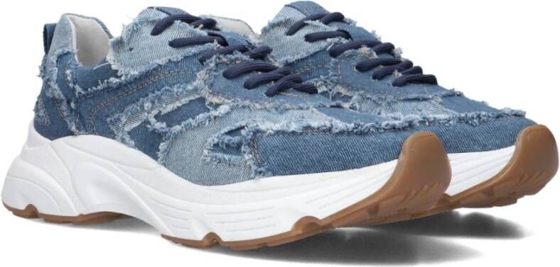 Omoda Blauwe Sneakers Tokio Trendy Sportschoenen