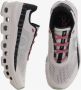 ON Running Ademende CloudMonster Sneakers met Speedboard Tussenzool White Heren - Thumbnail 8