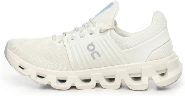 On Running Ademende Mesh Sneakers met Logodetails