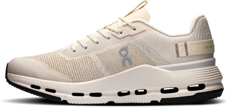 On Running Beige Sneakers Cloudnova Form 2