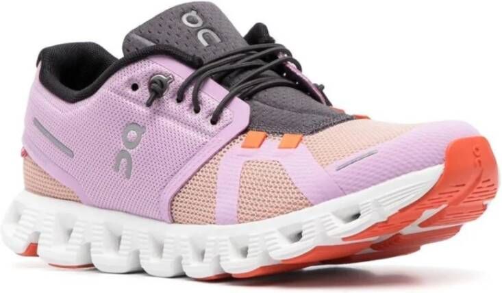 ON Running Cloud 5 Push Sneakers Pink Dames
