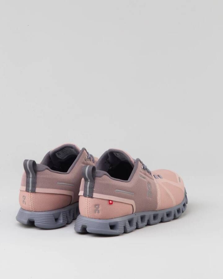 ON Running Cloud 5 Waterdichte Sneakers Pink Dames
