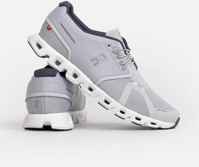 ON Running Cloud 5 Wit en Grijs Sneakers Gray Heren